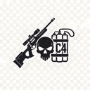 CSGO比分网官方logo-霓虹蓝电竞水冷灯效风格标志